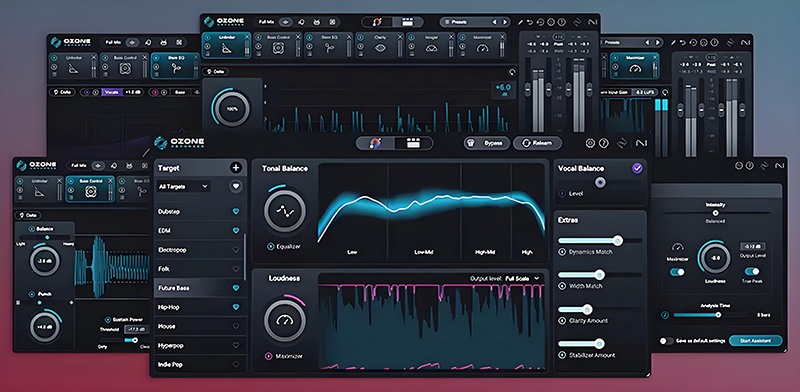 iZotope Ozone 12 臭氧 AI智能母带处理混音插件合集AAX_VST3效果器软件安装包下载