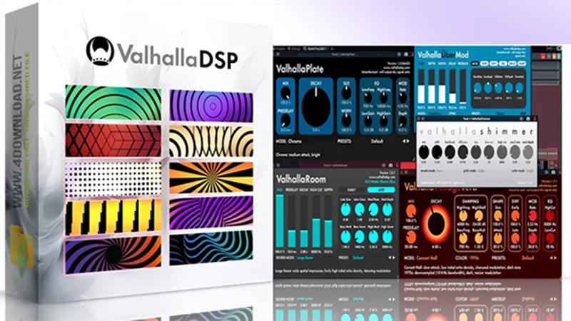 ValhallaDSP Bundle混响延迟效果器插件全套Valhalla DSP瓦哈拉混响后期混音效果器VST3|AAX插件