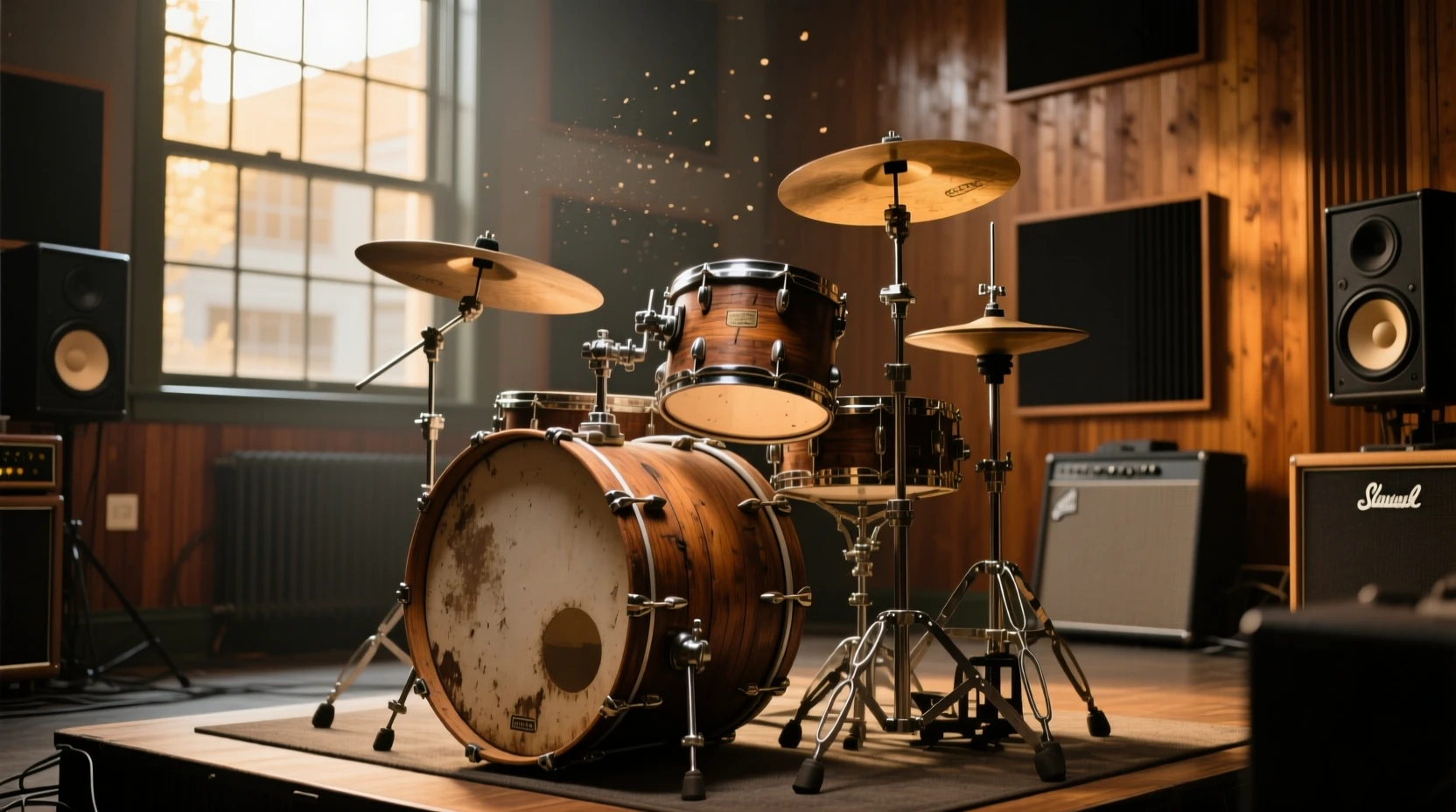 Sing Sing录音室的声学环境如何塑造标志性鼓音色