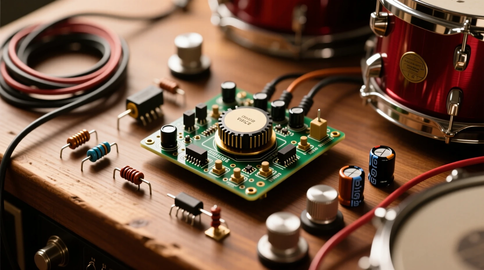 模拟合成器鼓声采样的技术与艺术