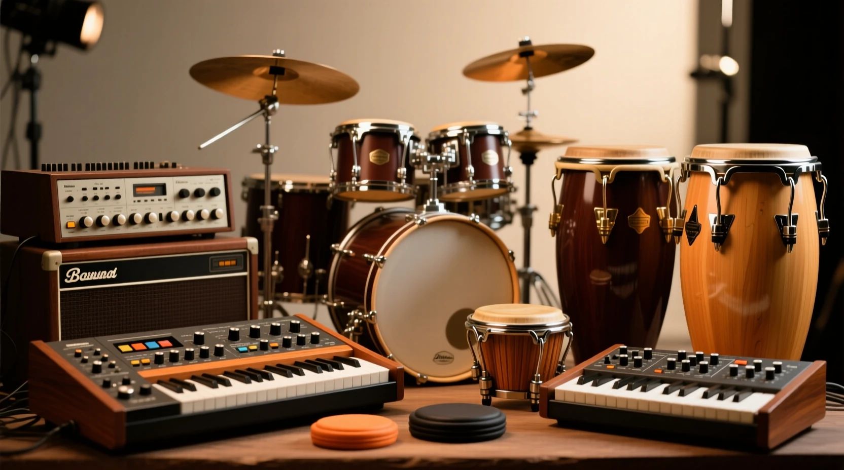 模拟设备在打击乐采样中的应用