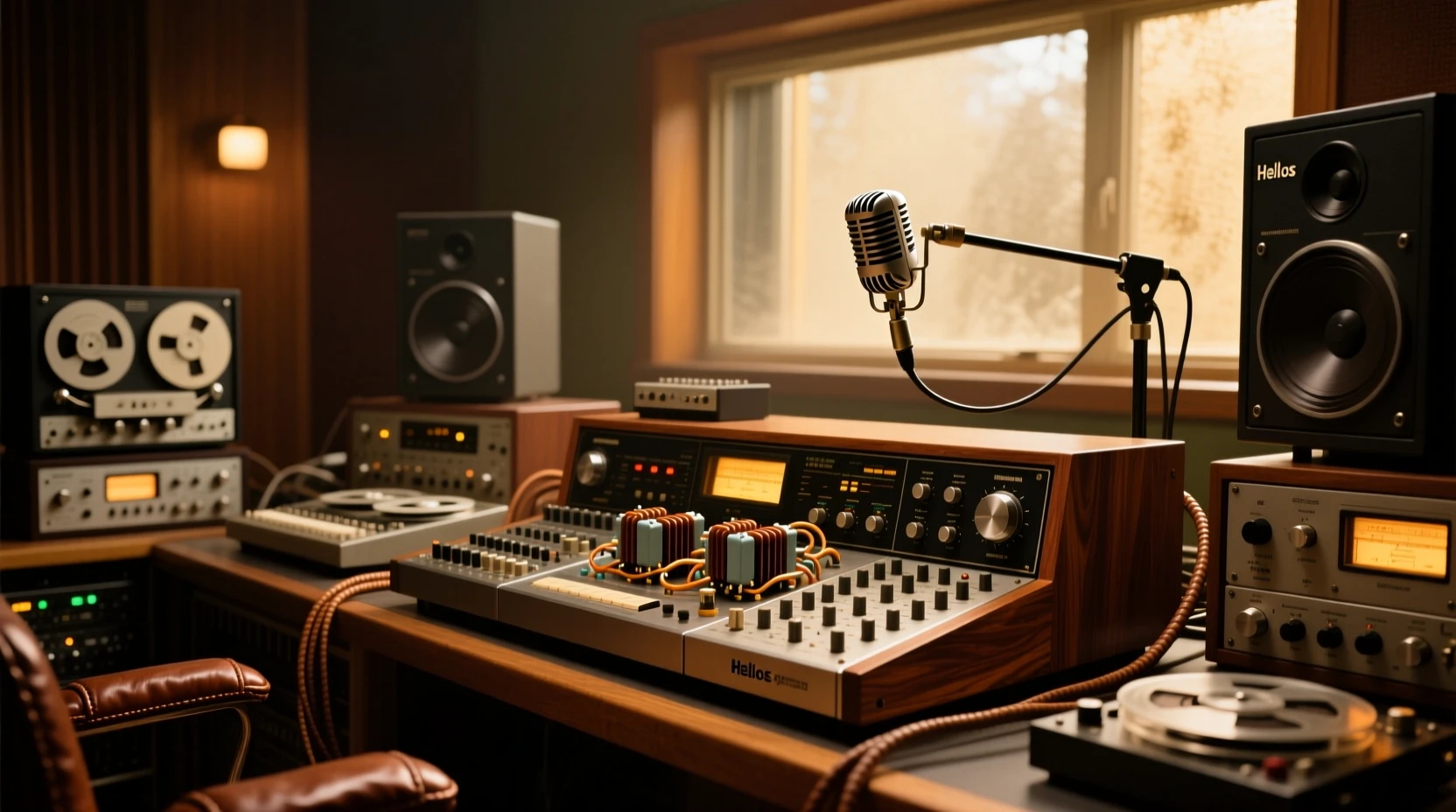 Helios控制台对摇滚音色的影响