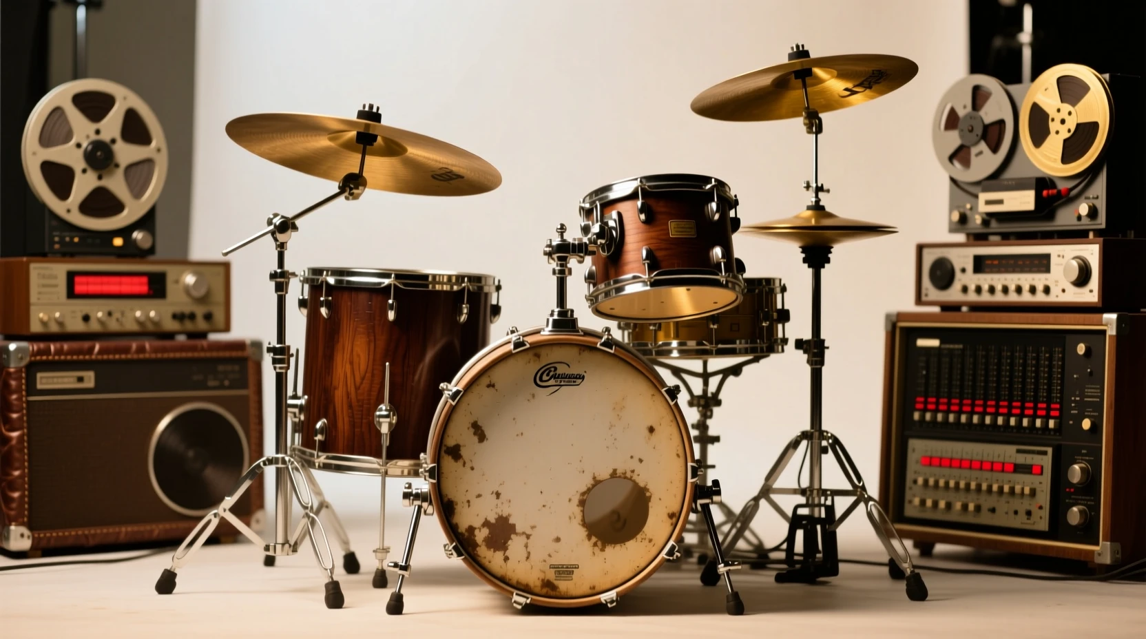 灵魂乐鼓组音色的历史演变与制作技巧