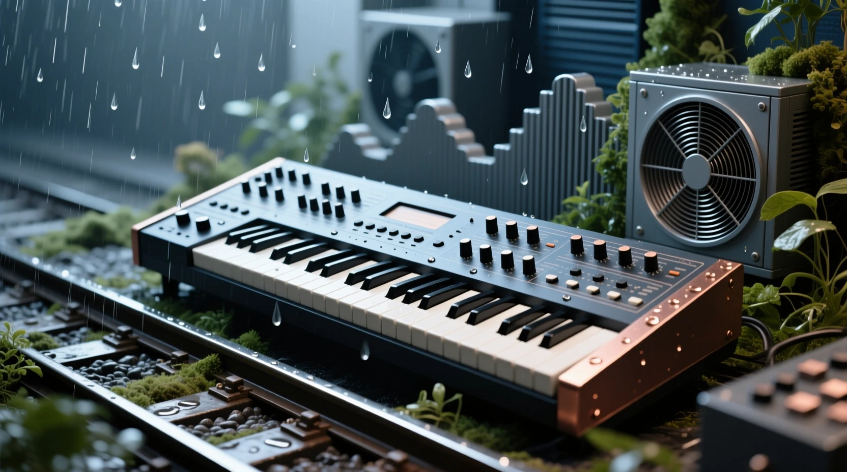 合成器与环境噪音在节奏设计中的应用