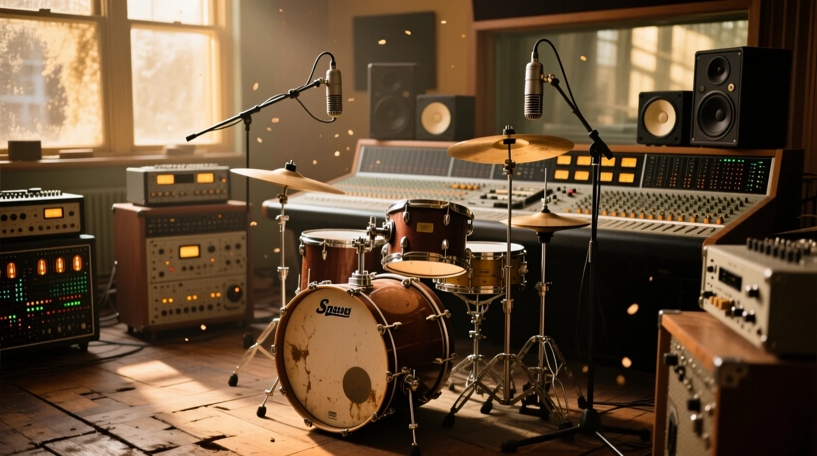 70年代摇滚鼓声的模拟质感解析