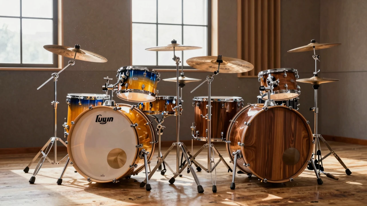 70年代经典鼓组：Ludwig与Premier的声音美学对比