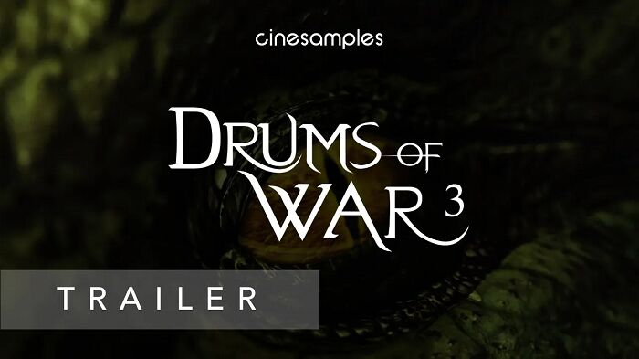 影视游戏配乐音源库 Cinesamples Drums Of War 3 战争交响打击乐，震撼听觉冲击音效，战鼓、定音鼓、铙钹、锣等传统交响打击乐器采样