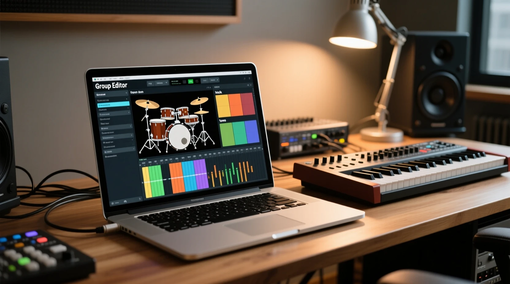 Kontakt编辑Leap鼓组技巧