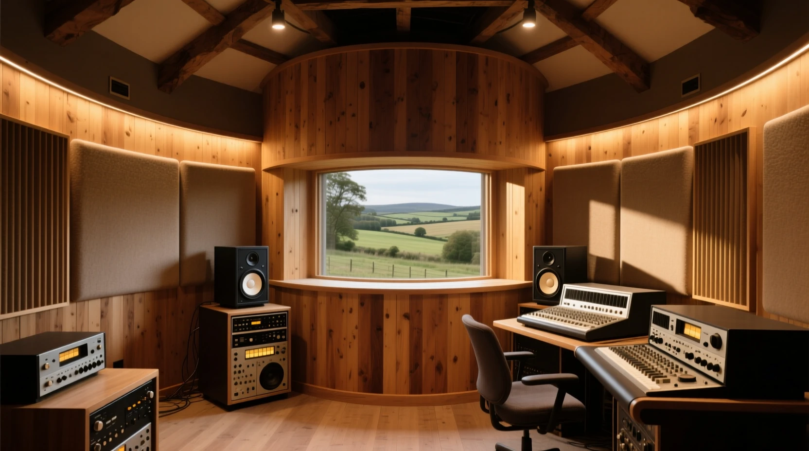 探索风车录音室的声学特性及其传奇录音作品