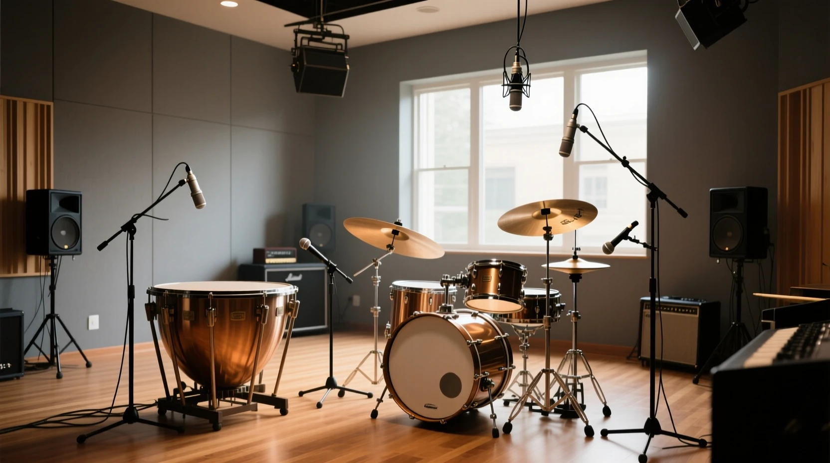 传统交响打击乐器采样的麦克风摆位技巧