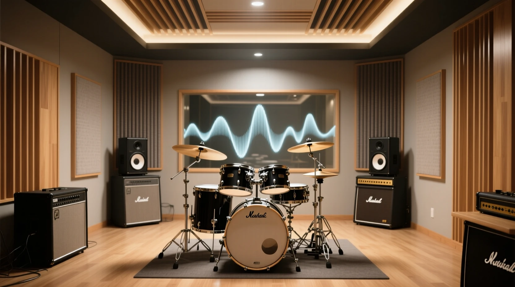 虚拟鼓库的房间环境建模原理