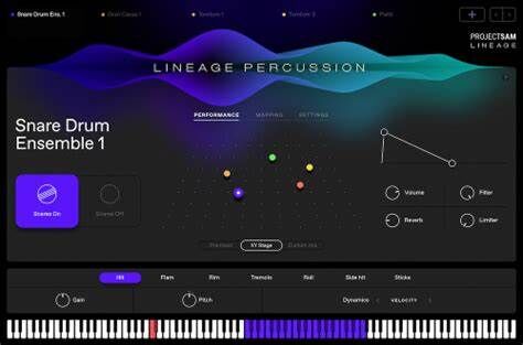 专业作曲家音源库 ProjectSAM Lineage Percussion v1.2 KONTAKT 交响打击乐,顶级录音棚经典音鼓、大鼓、马林巴、钟琴和各式钹,音乐制作工具