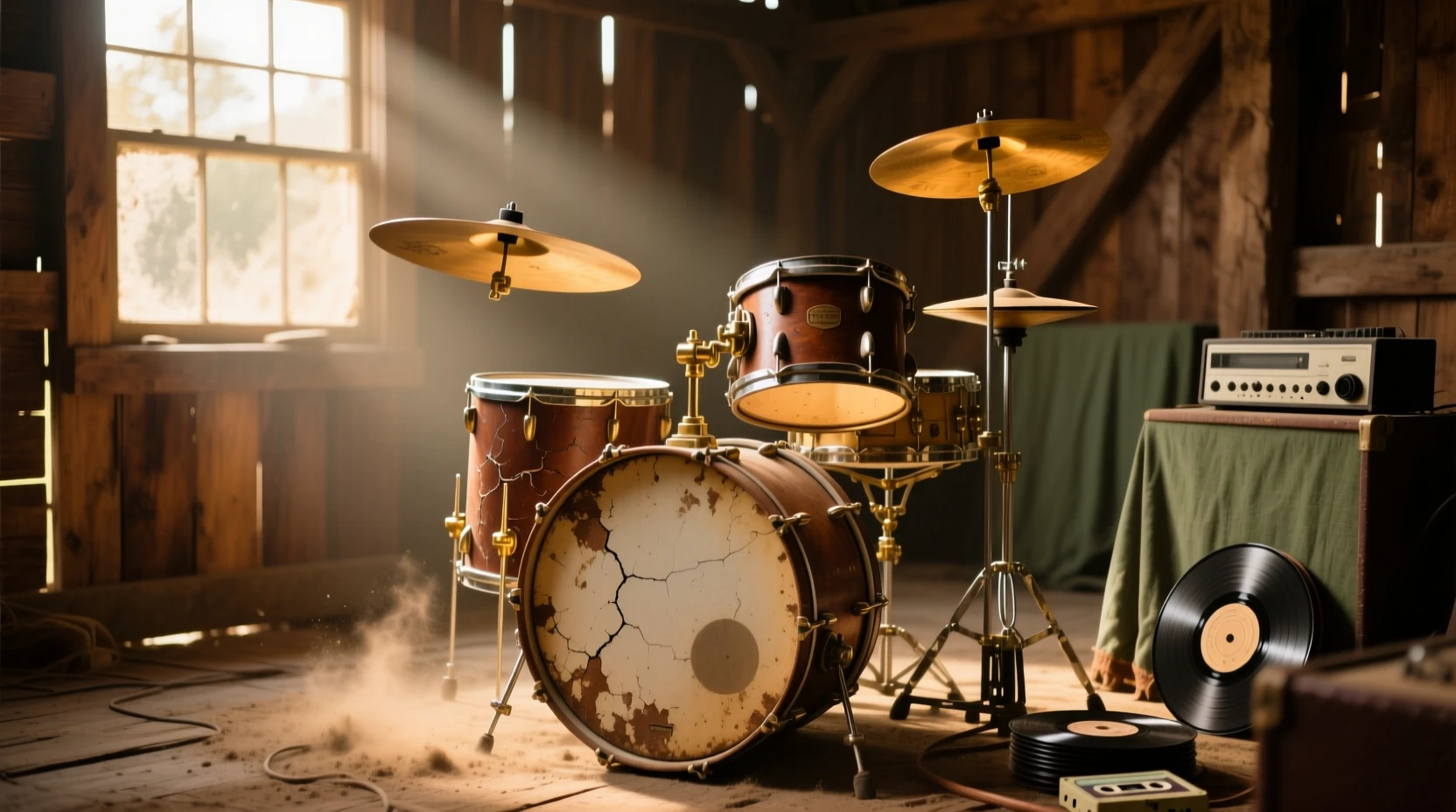 乡村音乐鼓组音色的演变历程