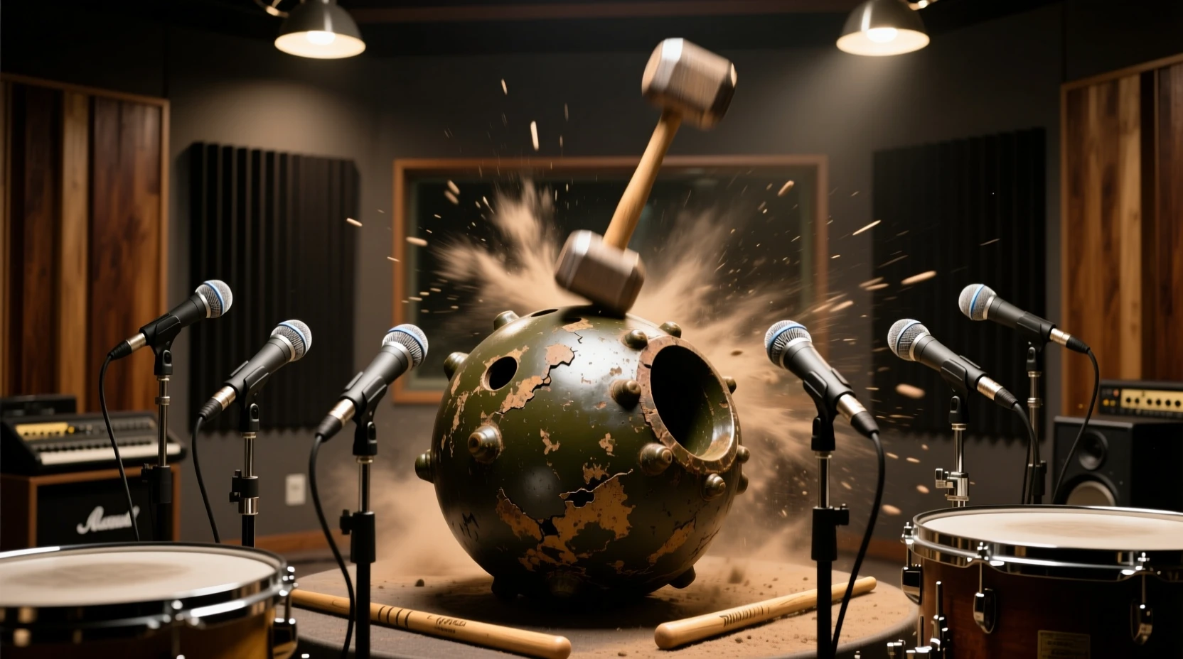 战争打击乐采样技术解析