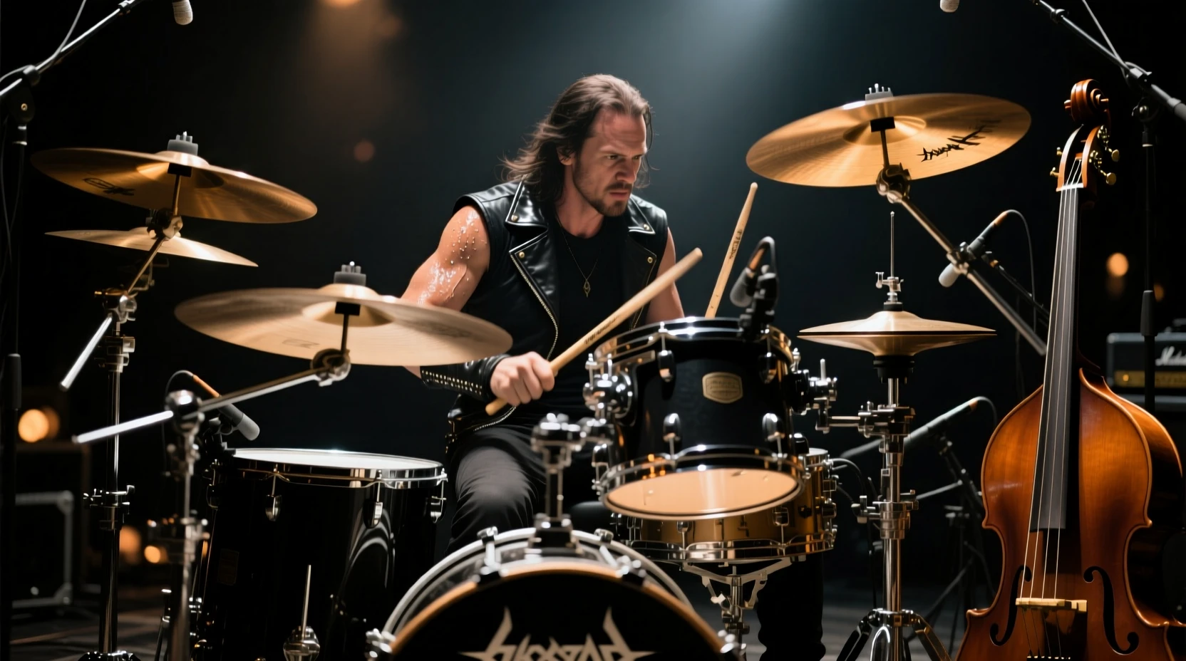 前卫金属鼓手演奏风格解析