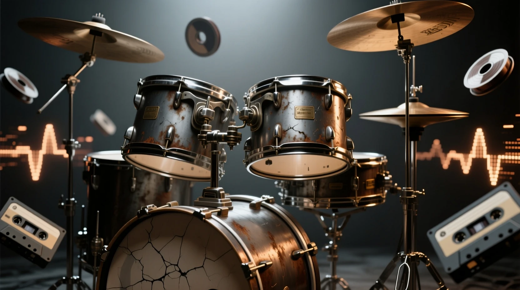 工业与后朋克鼓组采样技术探析