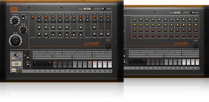 80年代数字鼓机 UVI Soundbank Prime 8 Plus v1.0 超经典鼓机，电子节奏声响原始硬件温暖且略带噪点的质感，充满个性的打击乐音色