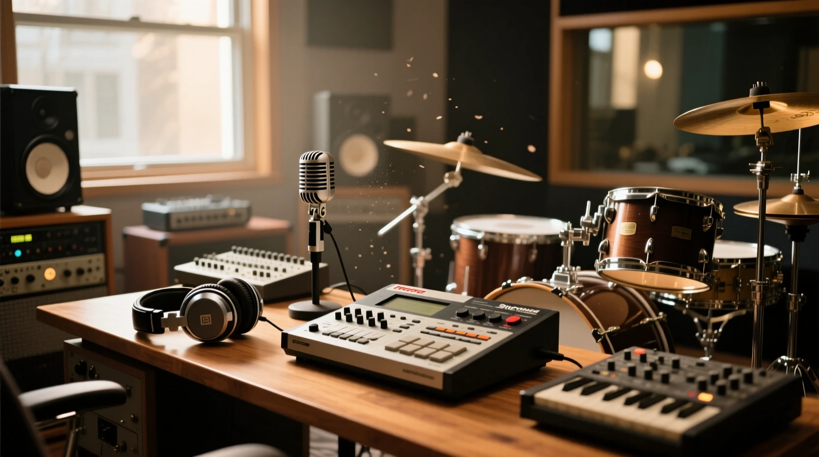 嘻哈鼓音源的真实录音室氛围实现