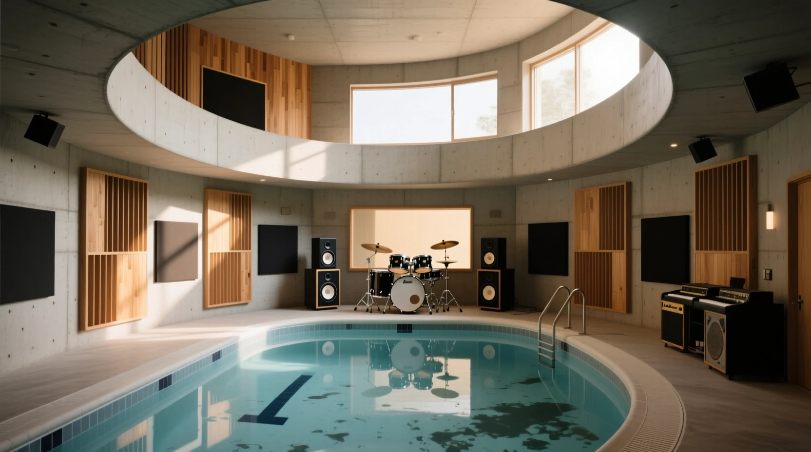 Antfarm录音室的独特声学环境