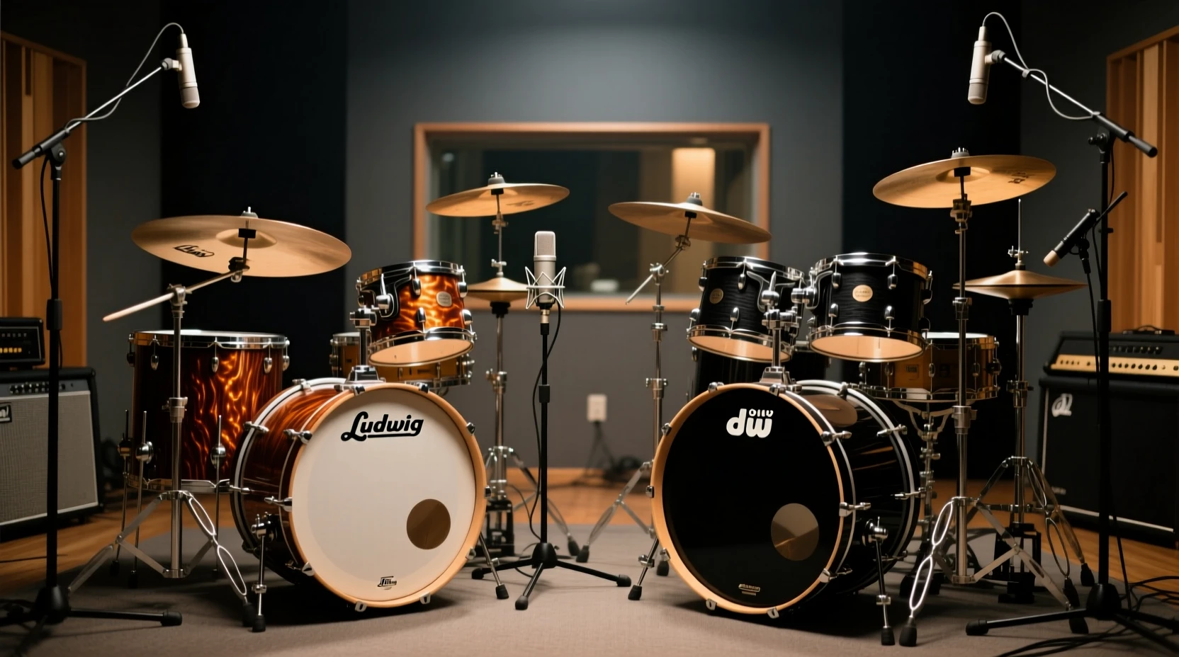 Ludwig与DW套鼓音色对比解析