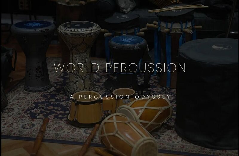 南美洲原生态专业音源库 Evolution Series – World Percussion South America 南美打击乐,克纳笛伴奏,康加鼓、天巴鼓、沙槌乐器采样录制
