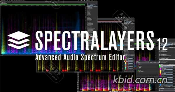 分离人声与背景音乐 Steinberg SpectraLayers Pro v12.0.20 光谱层，音频增强修复编辑处理工具，创造性声音设计变得更加高效