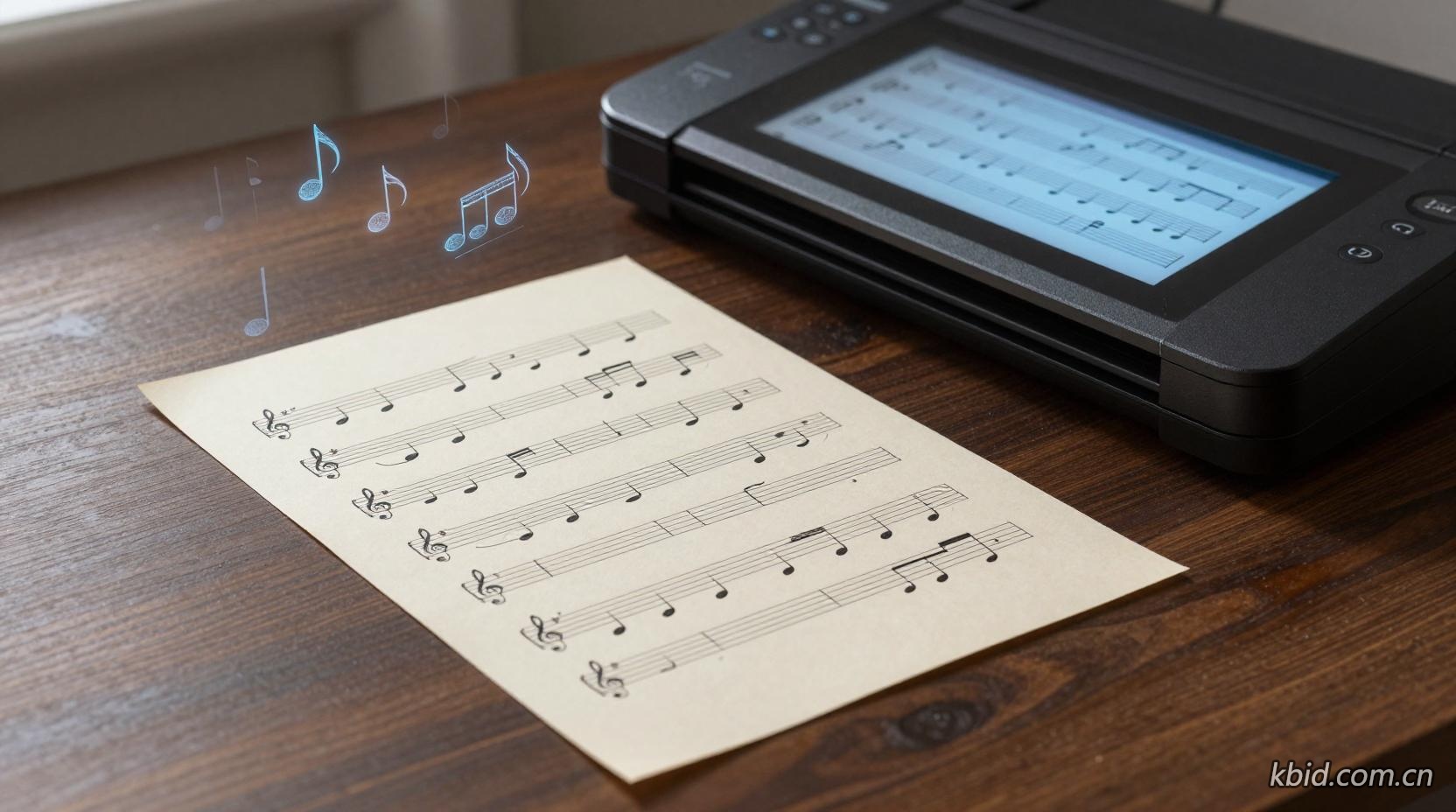 Capella Scan如何智能识别乐谱符号