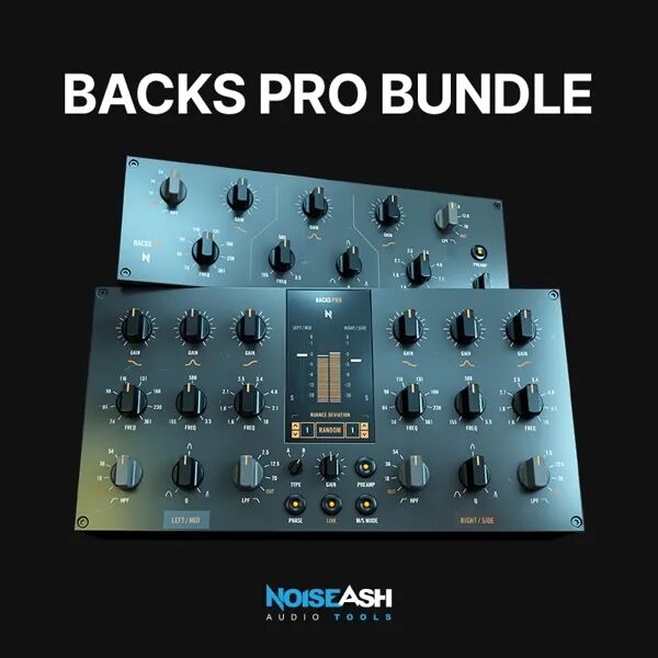 EQ插件套装 NoiseAsh Audio – Backs Pro Bundle 复古硬件建模效果-温暖音色与独特韵味，音乐制作混音工程经典美式调音台通道条均衡器