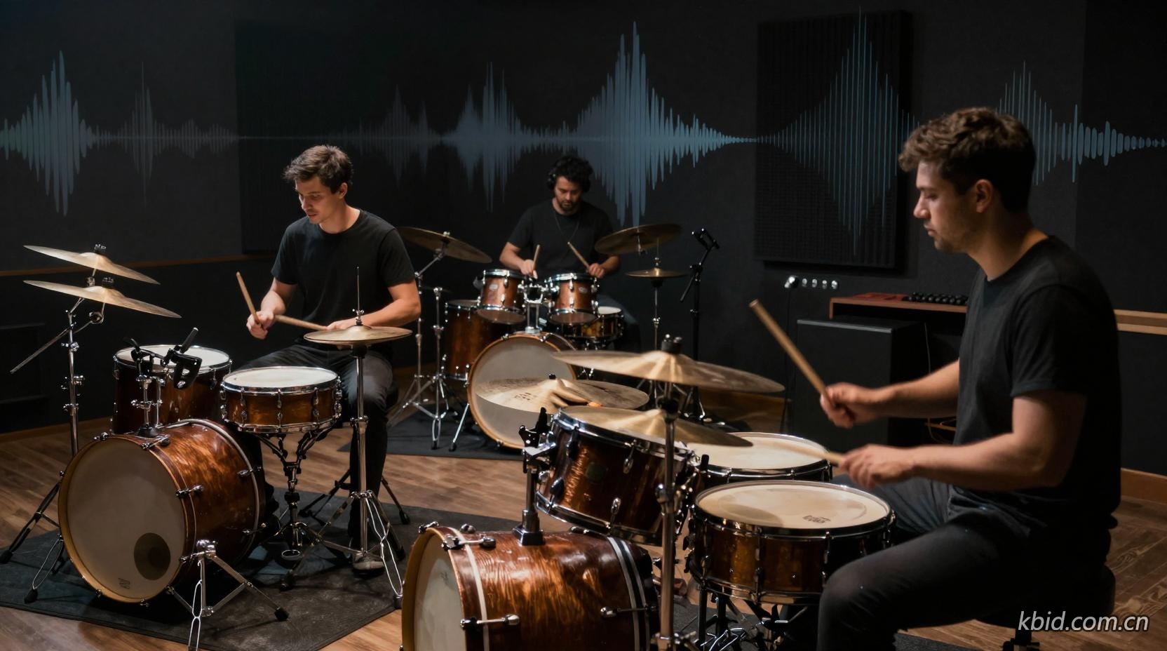 鼓组合奏在影视配乐中的声场构建与应用