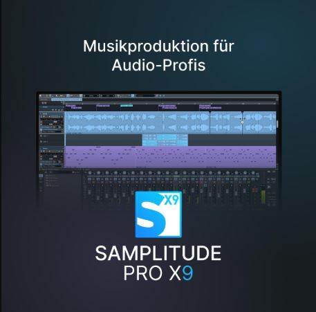 数字音频工作站 MAGIX Samplitude Pro X9 Suite v19.0.0 录音\编辑\混音和母带制作杜比全景声 (Dolby Atmos),ADM 编辑3D音频渲染