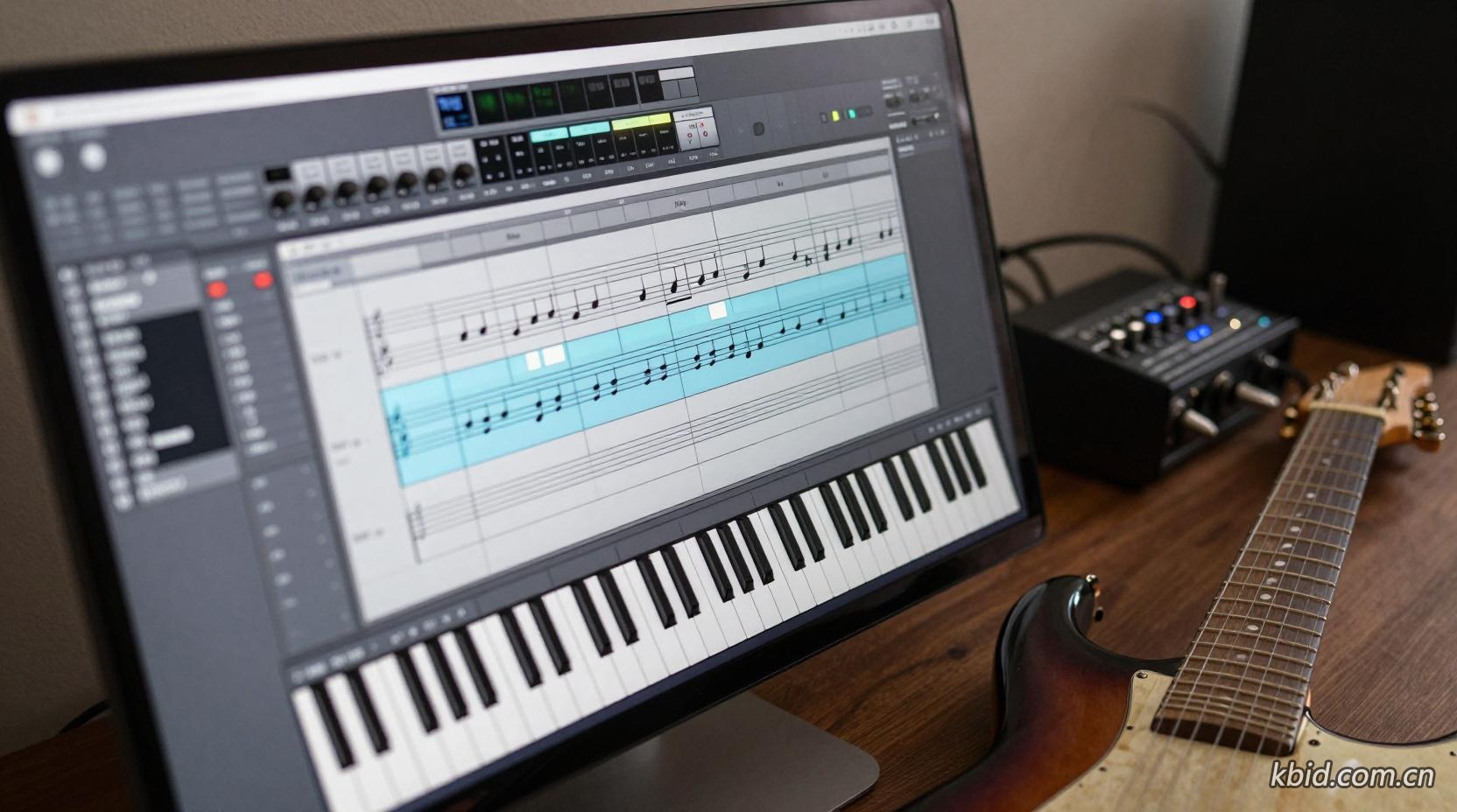 Guitar Pro 的 MIDI 编辑
