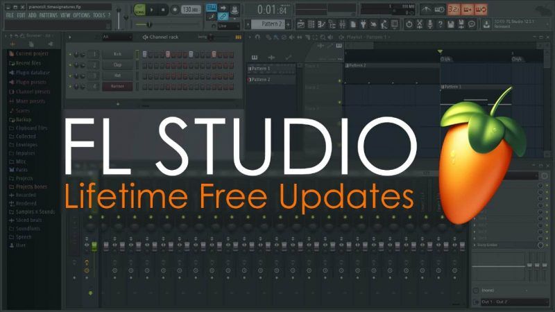数字音频工作站（DAW）特定版本 FL Studio Producer Edition 20.8.3.2304 All Plugins Editio 音乐制作软件，完整插件集合、音频剪辑母带处理