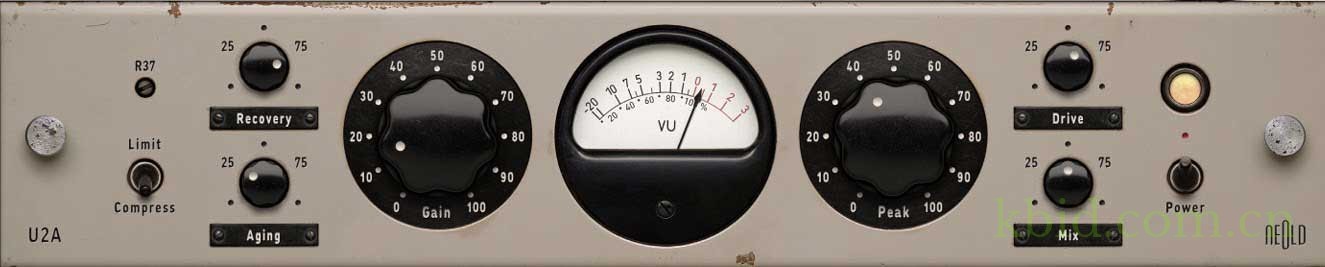 电子管光电[Opto]压缩器插件 Plugin Alliance & NEOLD U2A 混音总线\人声\贝斯\音源处理.音色塑造模拟原始硬件电路控制动态范围，灵活调整谐波失真