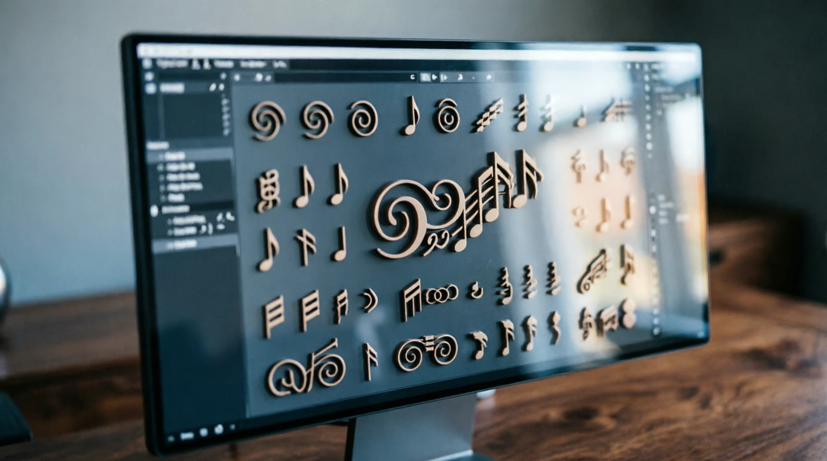 专业打谱软件中高级符号库的设计与应用