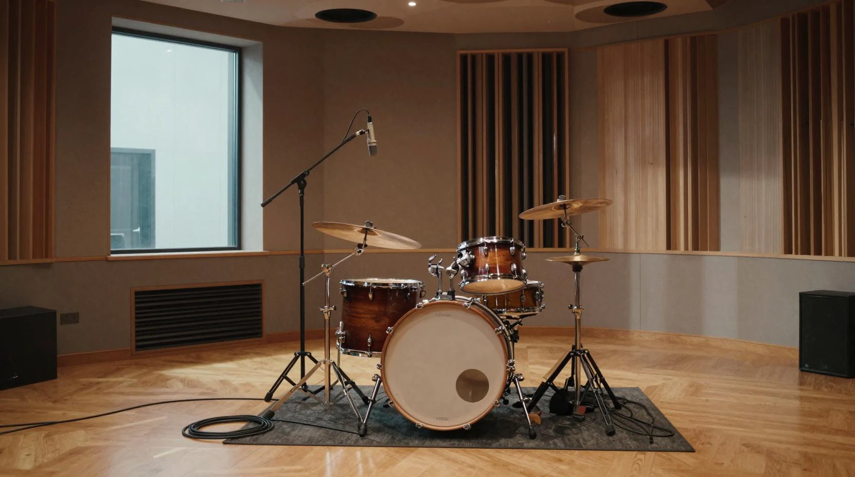 Capitol Studios的声学环境与鼓组录音