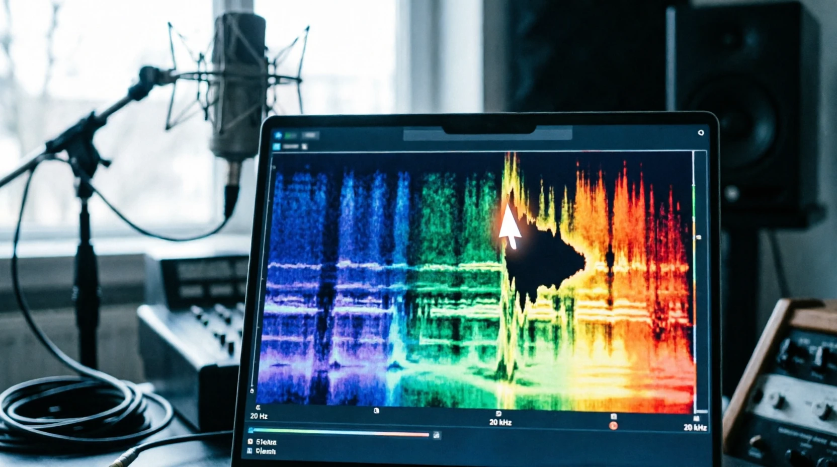 频谱编辑在音频修复中的应用