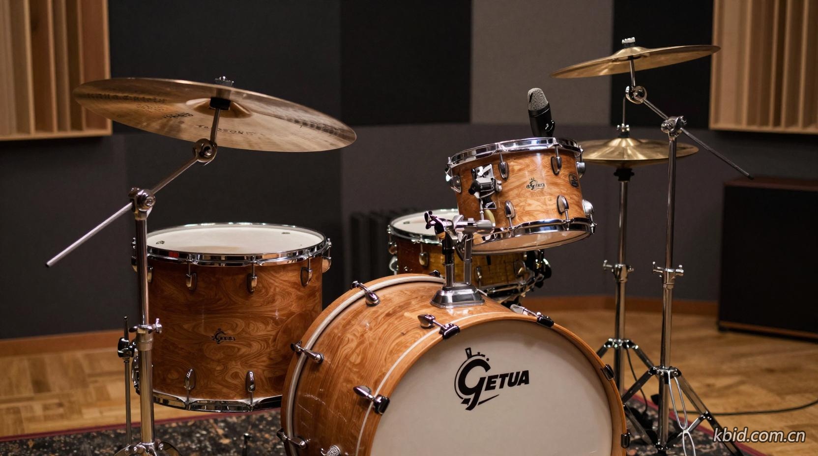 Gretsch与Ludwig经典鼓件在专业录音中的应用