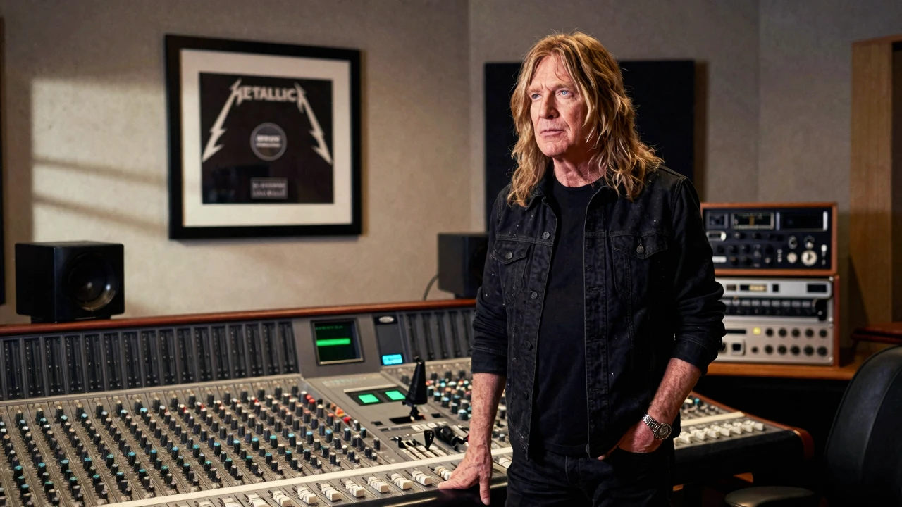 Bob Rock在The Warehouse的录音布局