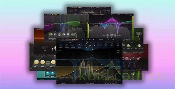 肥波音频处理插件包 FabFilter Total Bundle 综合效果器合集 Pro-Q4\L 2\MB,Saturn,Volcano 3\Twin\Micro 系列，均衡\延迟\压缩\混响\混音工程全面的专业工具