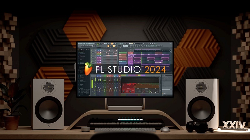 数字音频工作站 FL Studio Producer Edition 24.1.2 Build 4394 All Plugins Editio 音乐制作软件，编曲创作录音专业混音母带