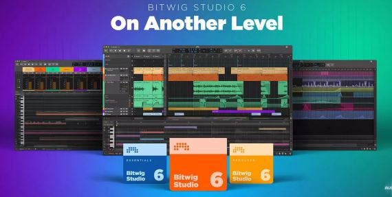 音乐制作软件 Bitwig Studio v6 beta 2 模块化与创意工作流，在MIDI编辑\音频剪辑\混音台工作提升整体运行性能与响应速度