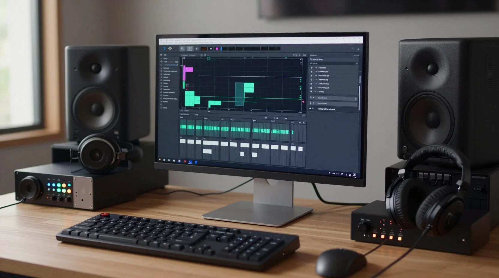 数字乐器工作站核心功能