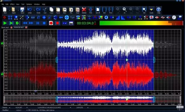 数字音频编辑软件 GoldWave v7.02 (x64) 支持录制\混音\转换和批处理音频格式-高质量音频处理