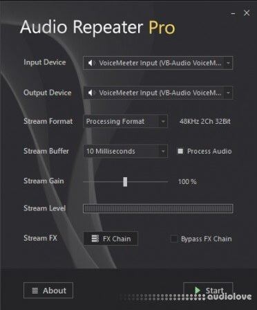 音频流转发 CrownSoft Audio Repeater Pro 1.6.2 低延迟音频流传输软件,设备之间实时串流音频，音频效果实时监控