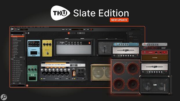 吉他贝斯效果器 Overloud – TH-U Slate Edition 经典硬件采样与电路建模,电子管饱和\变压颤音,Marshall 箱头\Fender 弹簧混响,复古摇滚\前卫金属音色