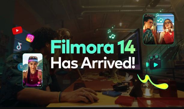 影音视频编辑器 Wondershare Filmora v14.5.20.12999 数字工具,专业的滤镜\转场效果\动态文字模板\背景音乐