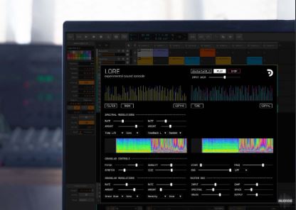 声音设计工作站 Puremagnetik Lore v1.0.23 颗粒合成器、频谱变形引擎和模拟建模滤波器,通过模块化效果链深度调制矩阵