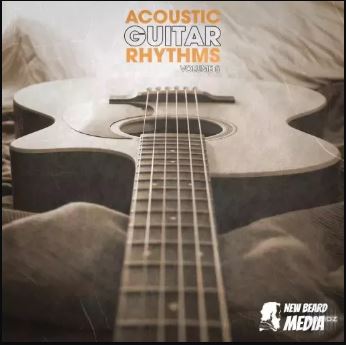 New Beard Media Acoustic Guitar Rhythms Vol.5 WAV 拉丁吉他采样包 素材loop