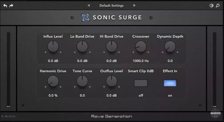 立体声空间调频插件 Rave Generation Sonic Spread v1.0.0 声音增加深度、宽度和维度