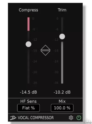 人声专项压缩器 Bertom Audio Vocal Compressor v1.0.4 让声音听起来集中更贴耳